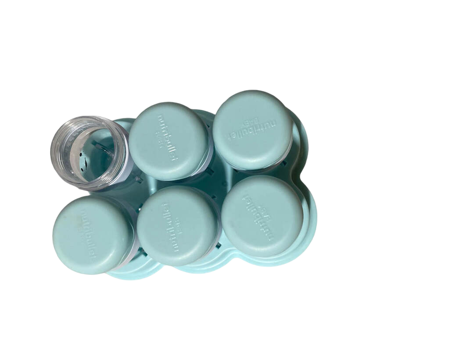 used Nutribullet Baby Bullet Blender Storage Cups