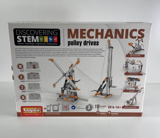 used Engino Stem Mechanics Pulley Drives