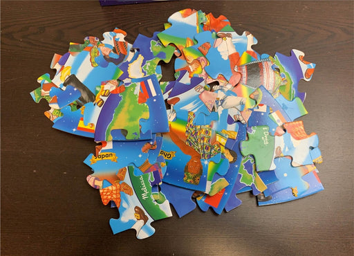 secondhand Melissa & Doug Floor Puzzle, Children Around the World