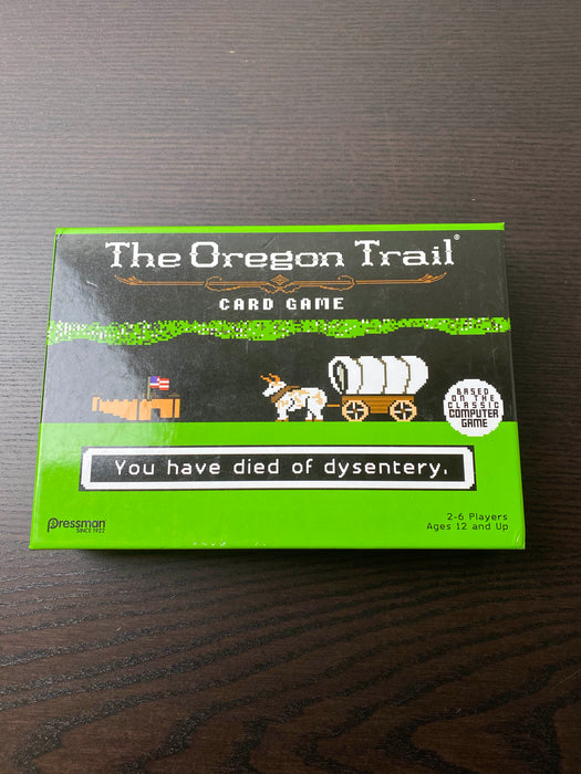 used Pressman The Oregon Trail Card Game