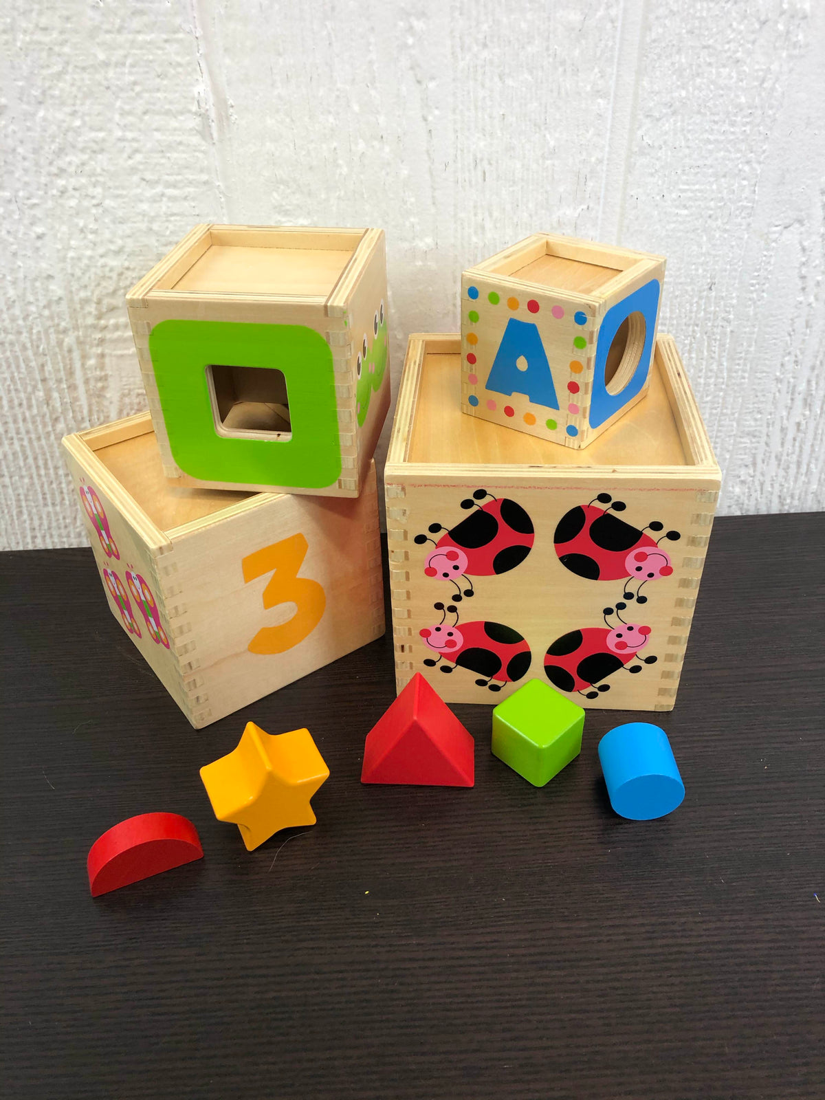 Wooden Nesting Blocks And Shape Sorter — GoodBuy Gear