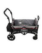 secondhand Wonderfold X2 Push + Pull Double Stroller Wagon, 2021, Black