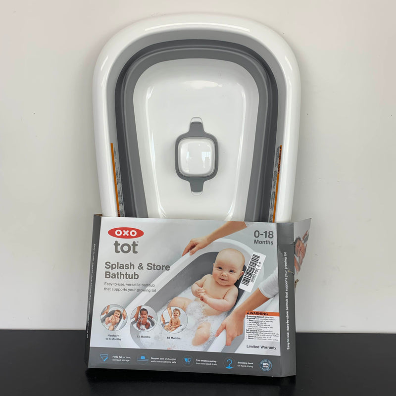 OXO Tot Splash & Store Baby Bathtub