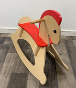 used Hape Wooden Rocking Horse