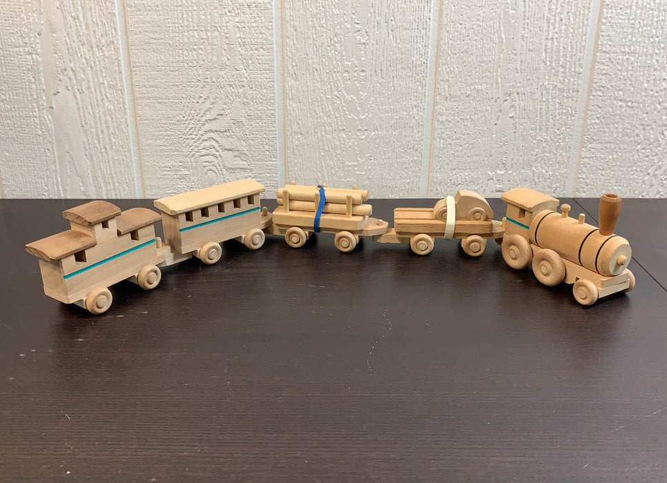 used Wooden Train Toy