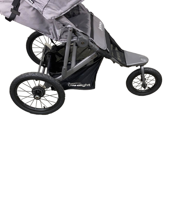 secondhand Joovy Zoom 360 Ultralight Jogging Stroller, 2021, Charcoal