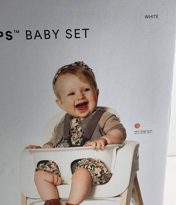 secondhand Stokke Stokke Steps Babyset, White