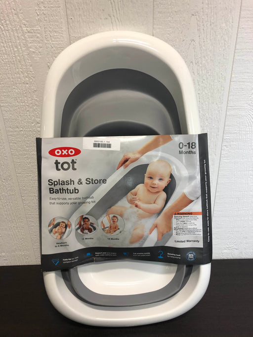 used OXO Tot Splash & Store Baby Bathtub