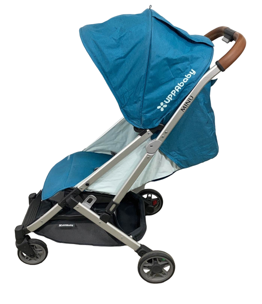 secondhand UPPAbaby MINU Stroller, 2019, Ryan (Teal Melange)