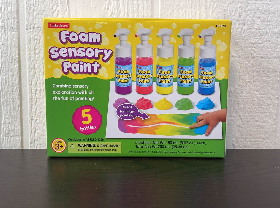 used Lakeshore Foam Sensory Paint