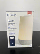 used Hatch Baby Rest+ Sound Machine with Audio Baby Monitor