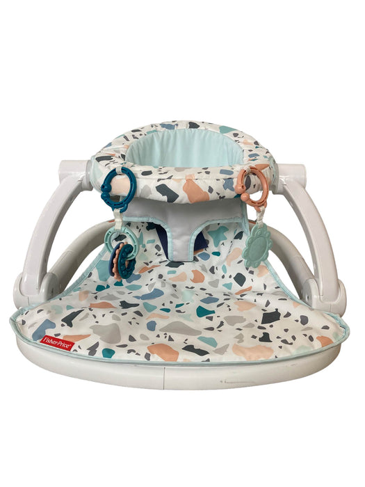 secondhand Fisher Price Sit-Me-Up Floor Seat, Pacific Pebble
