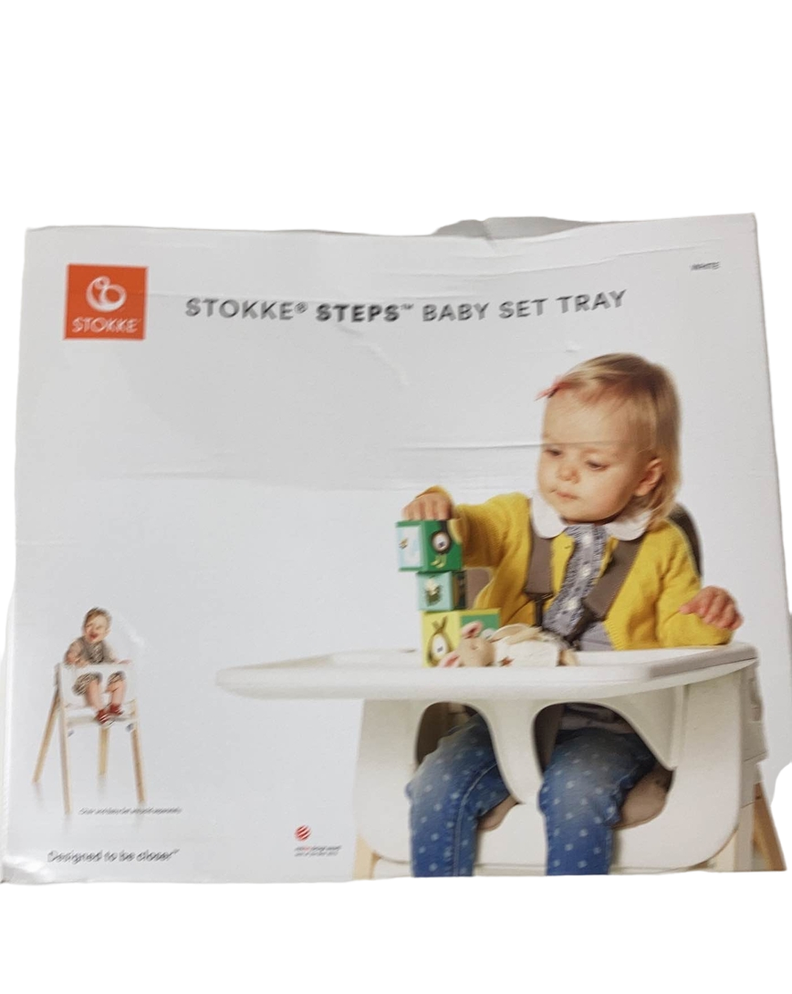 Stokke Steps Baby Set Tray, White