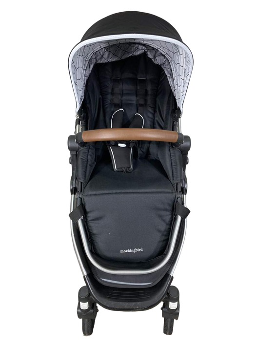 secondhand Mockingbird Single Stroller, 2023, Silver With Penny Leather