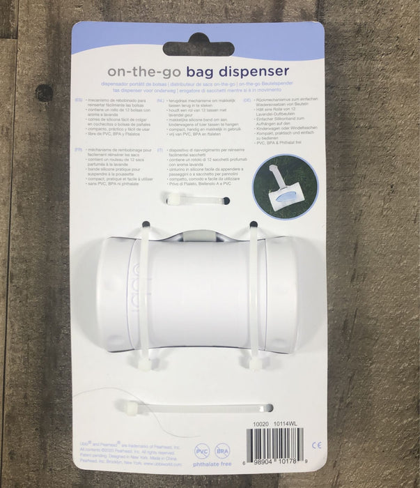 secondhand Ubbi On The Go Bag Dispenser, Lavender