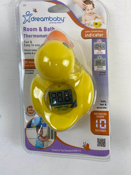 Dreambaby Bath & Room Thermometer Duck