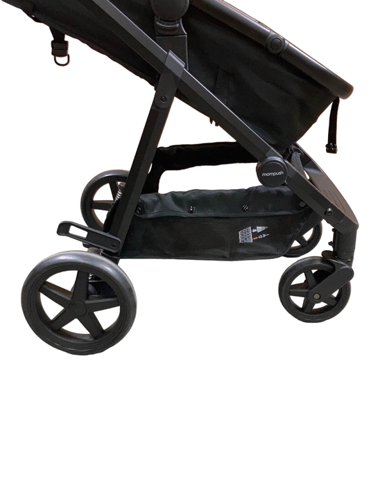 used Mompush Meteor 2 Stroller, 2022, Black