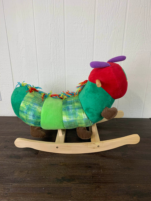 used Kids Preferred Eric Carle Large Plush Very Hungry Caterpillar Rocker