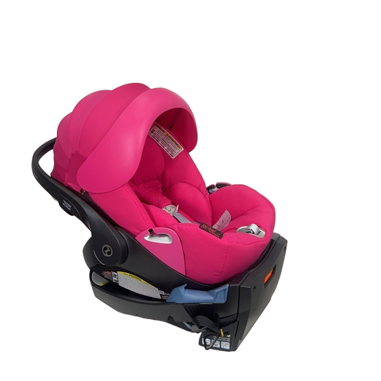 Cybex Cloud Q Infant Car Seat with SensorSafe, 2021, Passion Pink