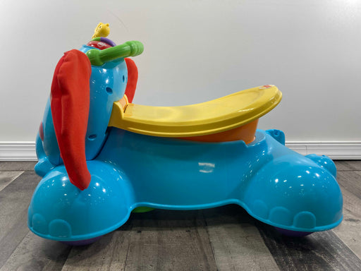 secondhand Fisher Price 3-in-1 Bounce, Stride, and Ride Elephant