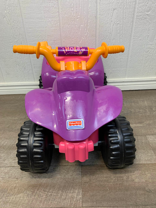 secondhand Fisher Price Power Wheels Lil Quad