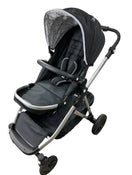 used Mockingbird Single to Double Stroller, Silver with Penny Leather, Windowpane, Black , 2022