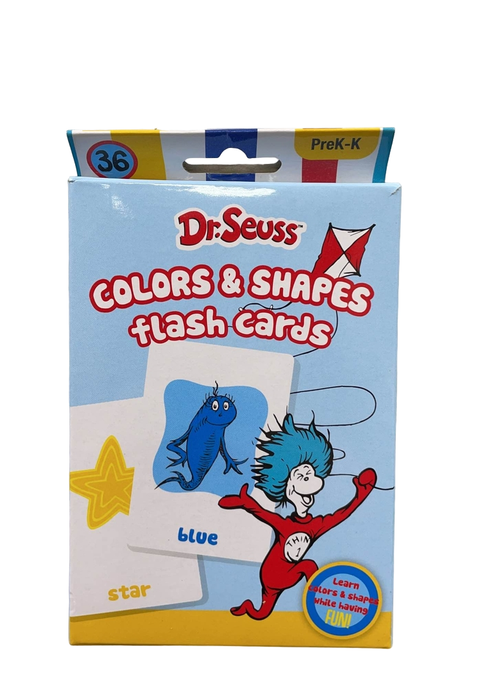 secondhand Dr. Seuss Color and Shapes Flash Cards