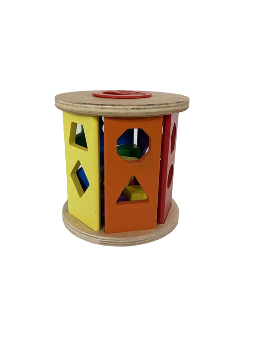 used Melissa & Doug Match and Roll Shape Sorter