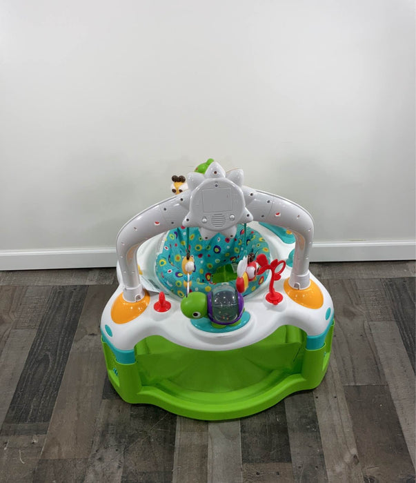 secondhand Bright Starts 2-in-1 Activity Gym And Saucer