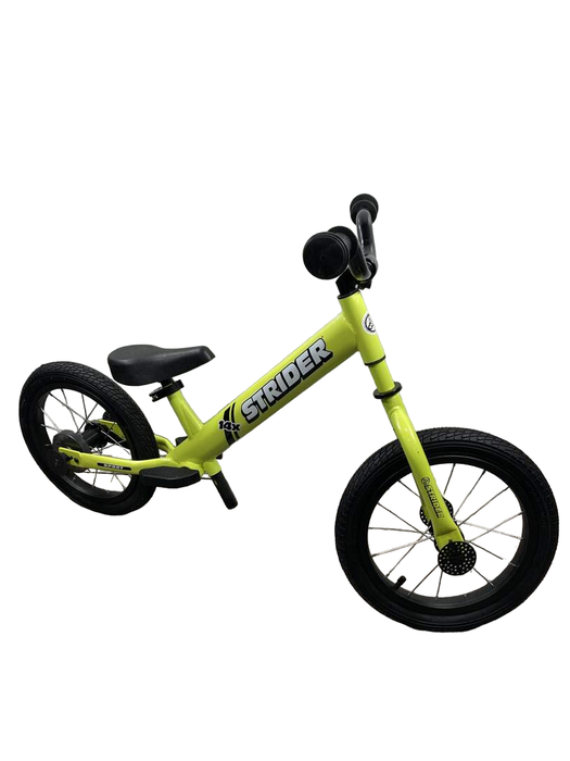 secondhand Strider 14x Balance Bike, Fantastic Green