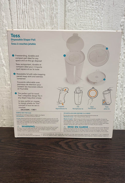 Shop Munchkin Toss Disposable Diaper Pail at GoodBuy Gear