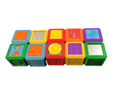 secondhand Fisher Price Laugh & Learn First Words Shape Blocks