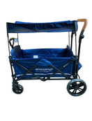 secondhand Wonderfold X2 Push + Pull Double Stroller Wagon, 2022, Sapphire Navy