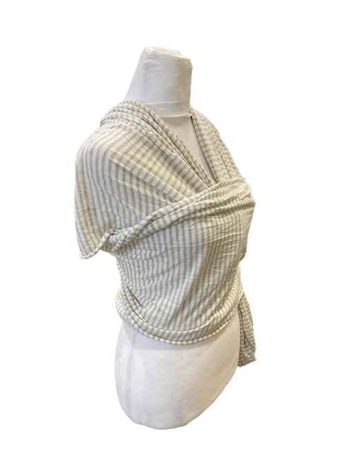 used Solly Baby Wrap, Driftwood Stripe