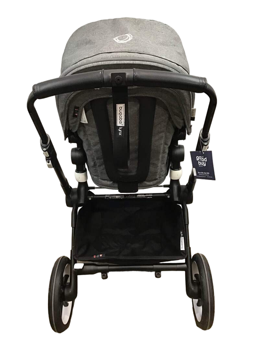 Bugaboo Lynx Stroller, 2022, Black, Grey Melange