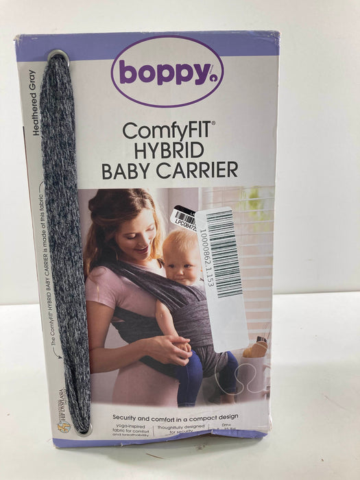 used Boppy ComfyFit Carrier, Heathered Grey