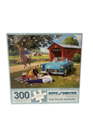 used Bits And Pieces 300 Piece Puzzle, T bird Summer