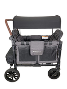 used Wonderfold W4 Luxe Quad Stroller Wagon, 2023, Charcoal Grey with Black Frame