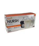 Shop Boon Nursh Bottles 3 Pack, Slow, Grey, 4oz at GoodBuy Gear