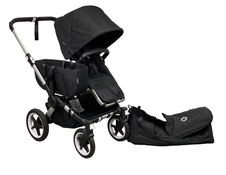 used Bugaboo Donkey 5 Stroller Mono, 2021, Midnight Black, Aluminum