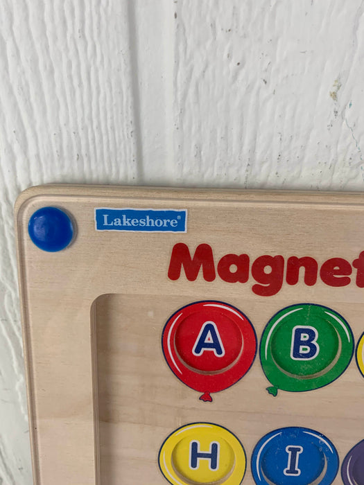 secondhand Lakeshore Magnetic Alphabet Maze