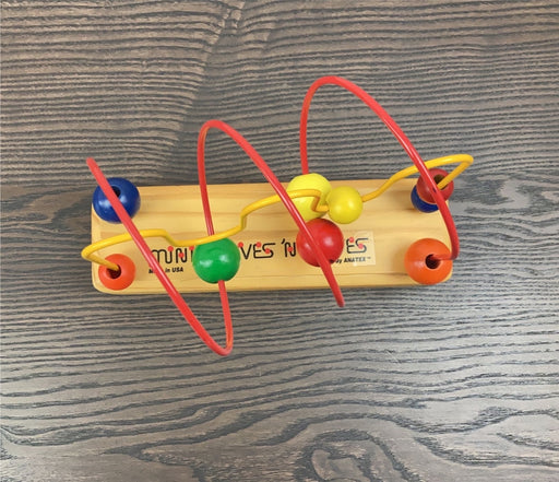 secondhand Mini Curves ‘n Waves Rollercoaster Bead Toy