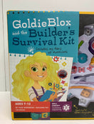 secondhand GoldieBlox Goldie Blox and the Builder's Survival Kit