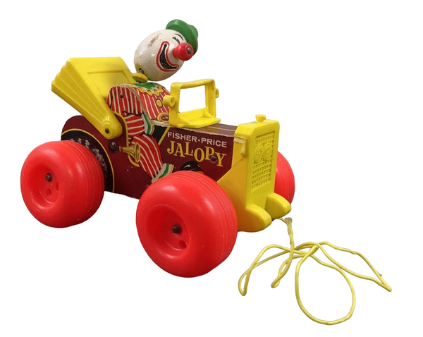 Fisher price best sale jalopy pull toy