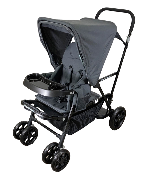 used Joovy Caboose UL Double Stroller, 2021, Jet