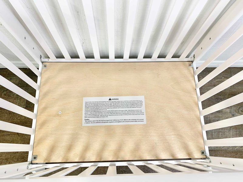 Dream On Me Aden 4in1 Convertible Mini Crib With Mattress