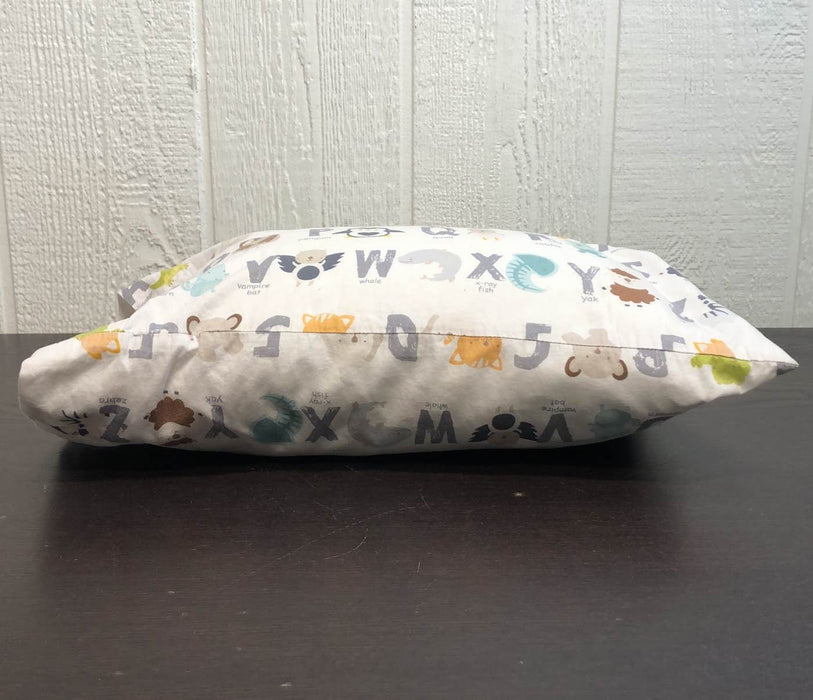 Shop KeaBabies Toddler Pillow with Pillowcase, Alphabet at GoodBuy Gear