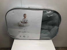 used Snuggle Me Organic Sensory Lounger, Infant, Slate