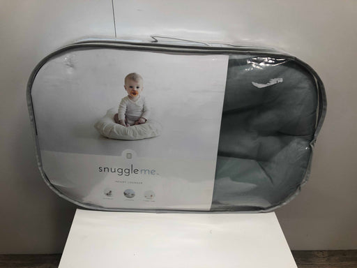 used Snuggle Me Organic Sensory Lounger, Infant, Slate