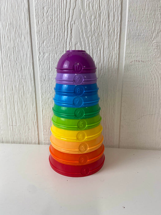 used Fisher Price Stack N Roll Cups